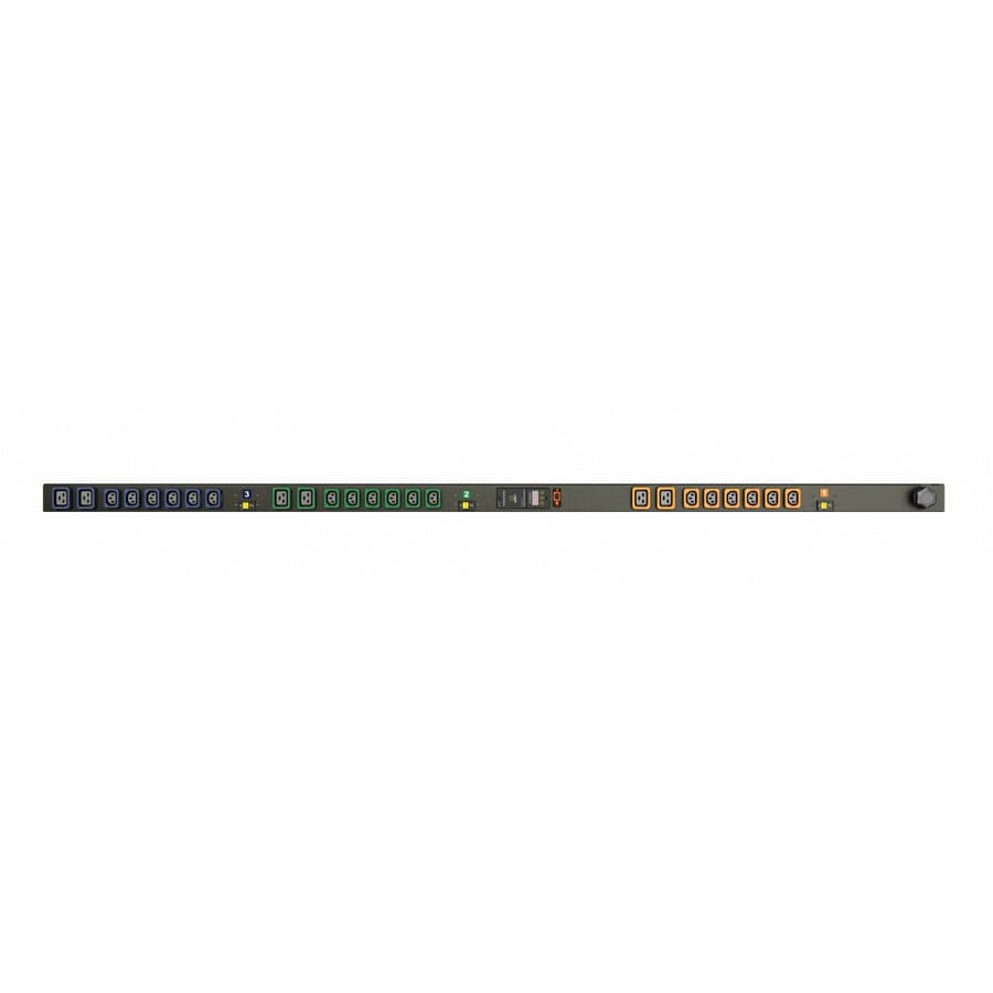 VERTIV - GEIST - MTS & BTO PDU METERED 0U 60A 208V (18)L- C13 (6)L-C19 view 2