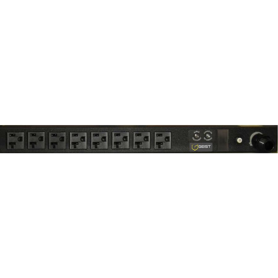 Vertiv VSSLN084-102S20TL basic surge protector for 20 A 120 V rack power protection