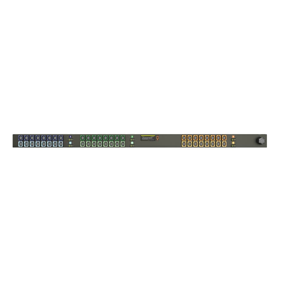 VERTIV - GEIST - MTS & BTO MN01X9W1-48L138-6PS15B0A10-S 60A 208V DELTA 3PH LOCKING C13 view 2