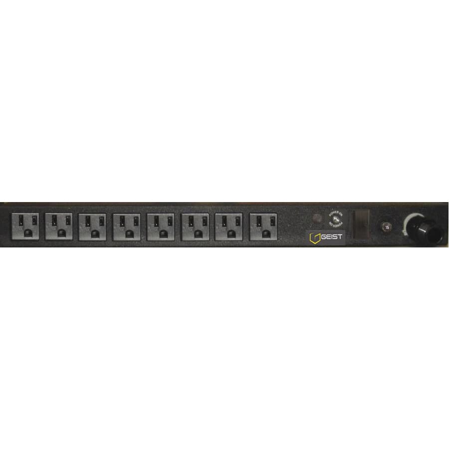 VERTIV-1 PHASE UPS PDU BASIC STANDARD 1U/0U 15A 12 0V (8)5-15R view 2