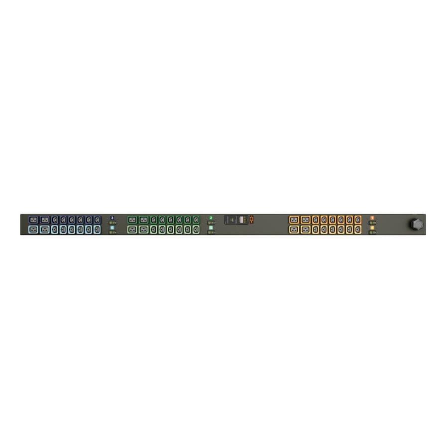 VERTIV - GEIST - MTS & BTO MN01D9W1-48PZB8-6PS15B0A10-S METERED GU 60A 208V DELTA view 2