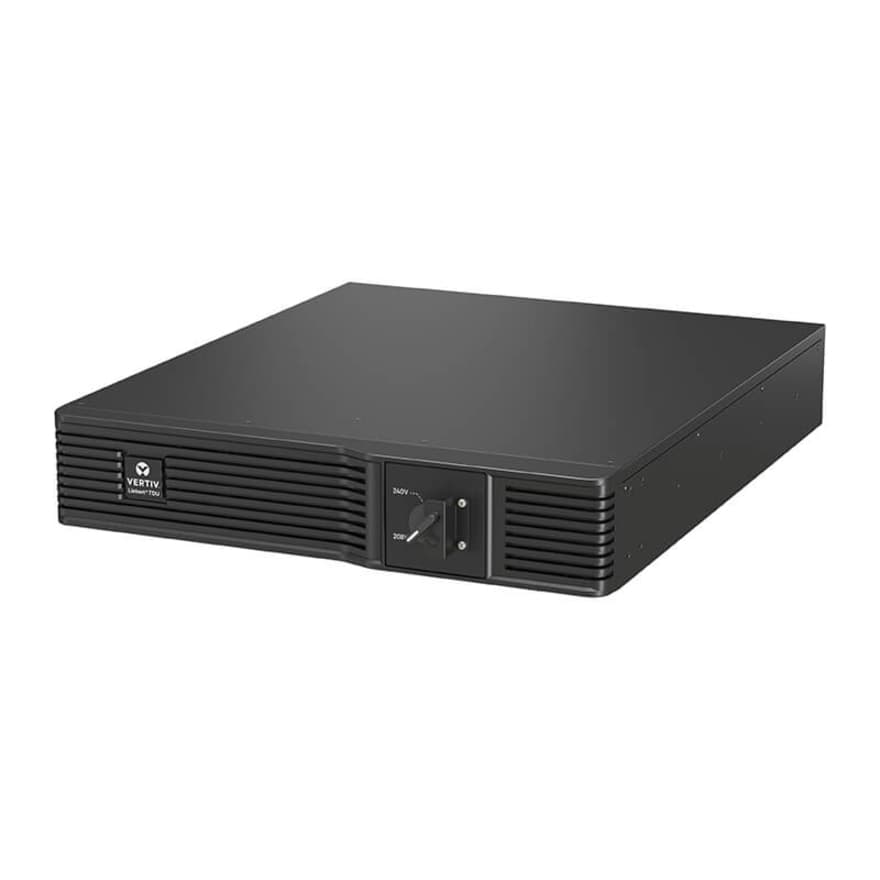 Vertiv Liebert TDU 4000VA/40 rack tower UPS with 10 NEMA outlets