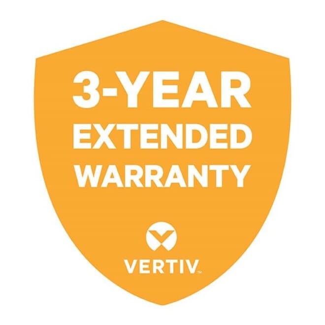 Vertiv 3-year extended warranty for PSI5 750 VA power protection system