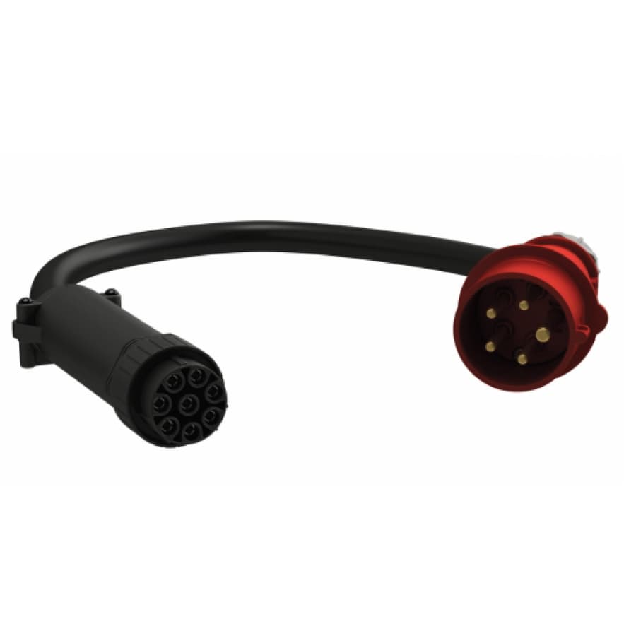 Vertiv Facility Side Cable FSC3U001 10 ft 16A/20A with IEC 3P+N+E IP44 connector and universal connector