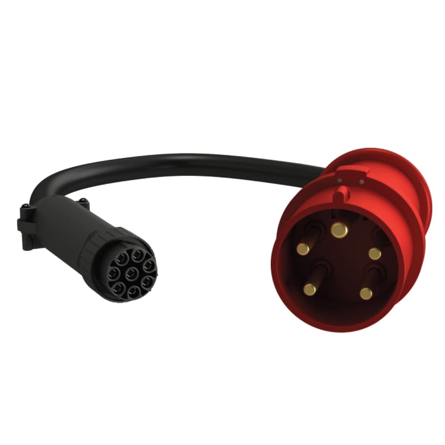 Vertiv FSC3U002 3 ft power cable for compact rack routing and enterprise cable management