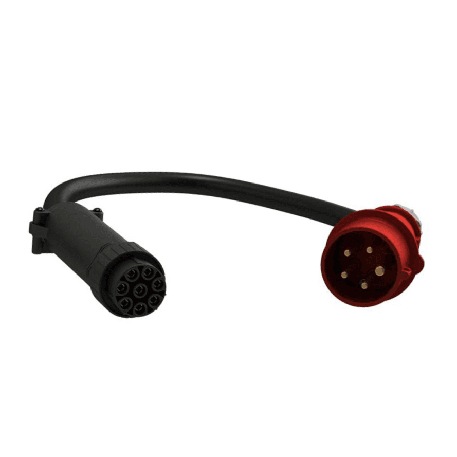 VERTIV - GEIST - MTS & BTO 10FT / 3M FACILITY SIDE CABLE FSC 30A 230/400V WYE view 3