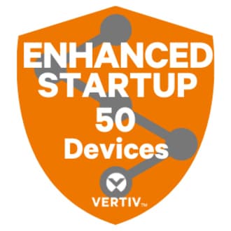 Vertiv ENV ALERT 50 startup deployment service for device commissioning and setup validation