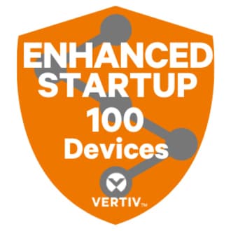 Vertiv ENV ALERT 100 device startup service for on-site commissioning