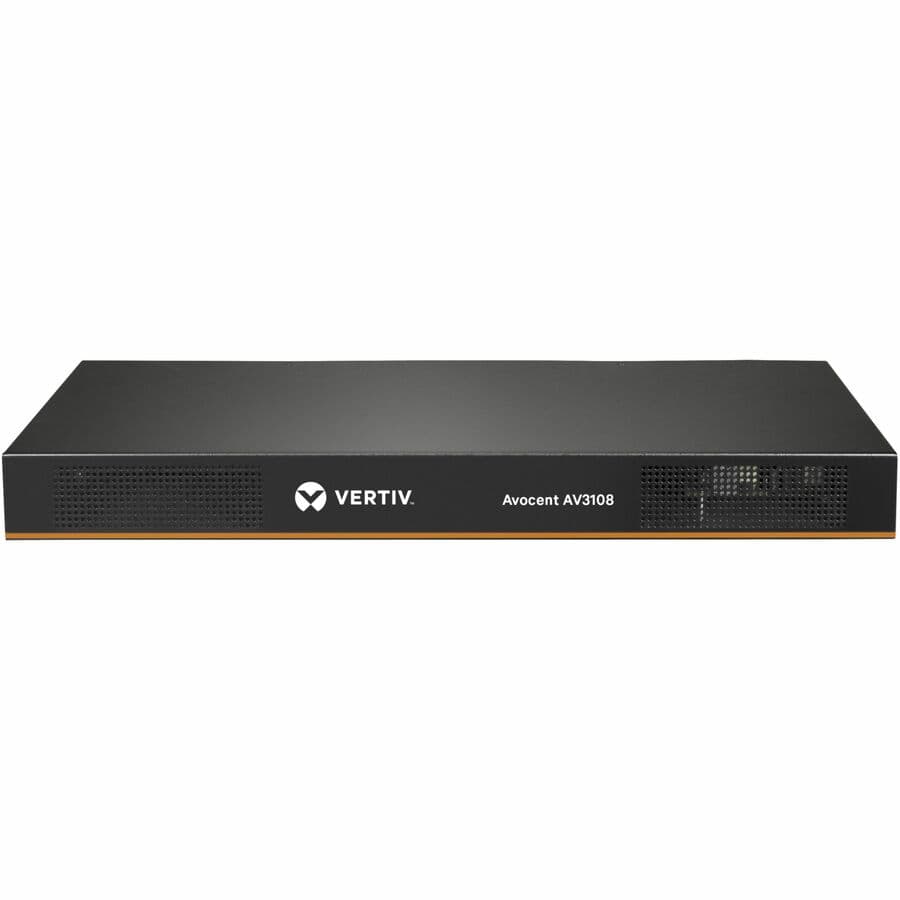 Vertiv AV3108-400 8-port AutoView KVM switch with VM and CAC support for secure rack management