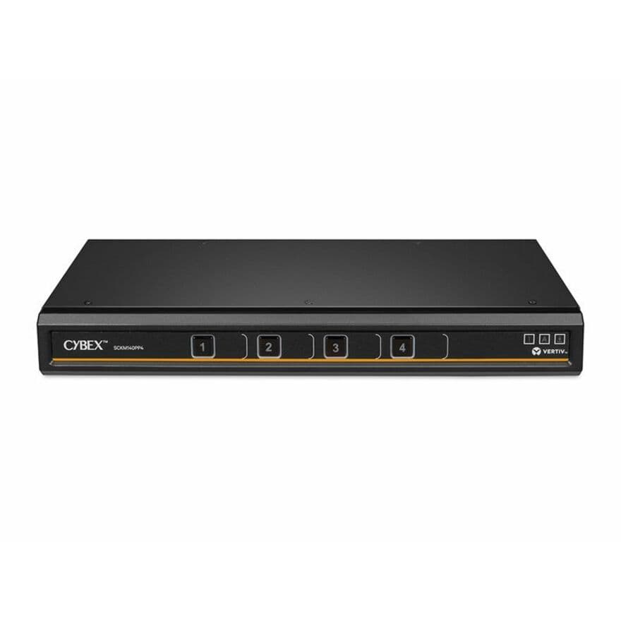 Vertiv 4P SC KM DP H UNIV 4-port DisplayPort KVM switch for rack mount use