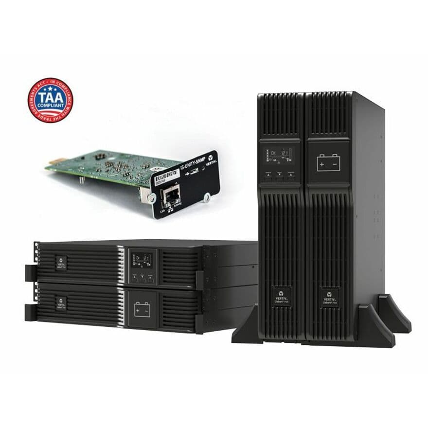 Vertiv Liebert PSI5 1500 1350W rack/tower UPS for server and network protection