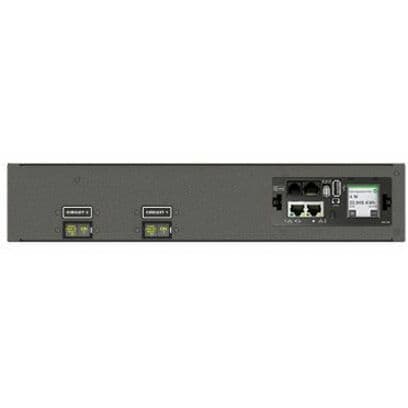 RPDU, MONITORED UNIT LEVEL EC, 30A, 208V, 4.9KW, HORIZONTAL, (12) IEC C13, (4) I view 5