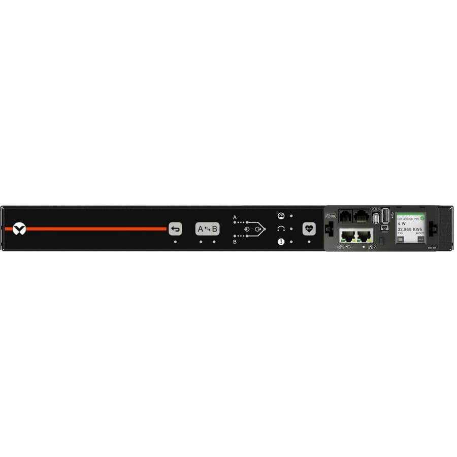 RPDU, RACK TRANSFER SWITCH MONITORED OUTLET LEVEL, 15A, 120V, 1.4KW, HORIZONTAL, view 2