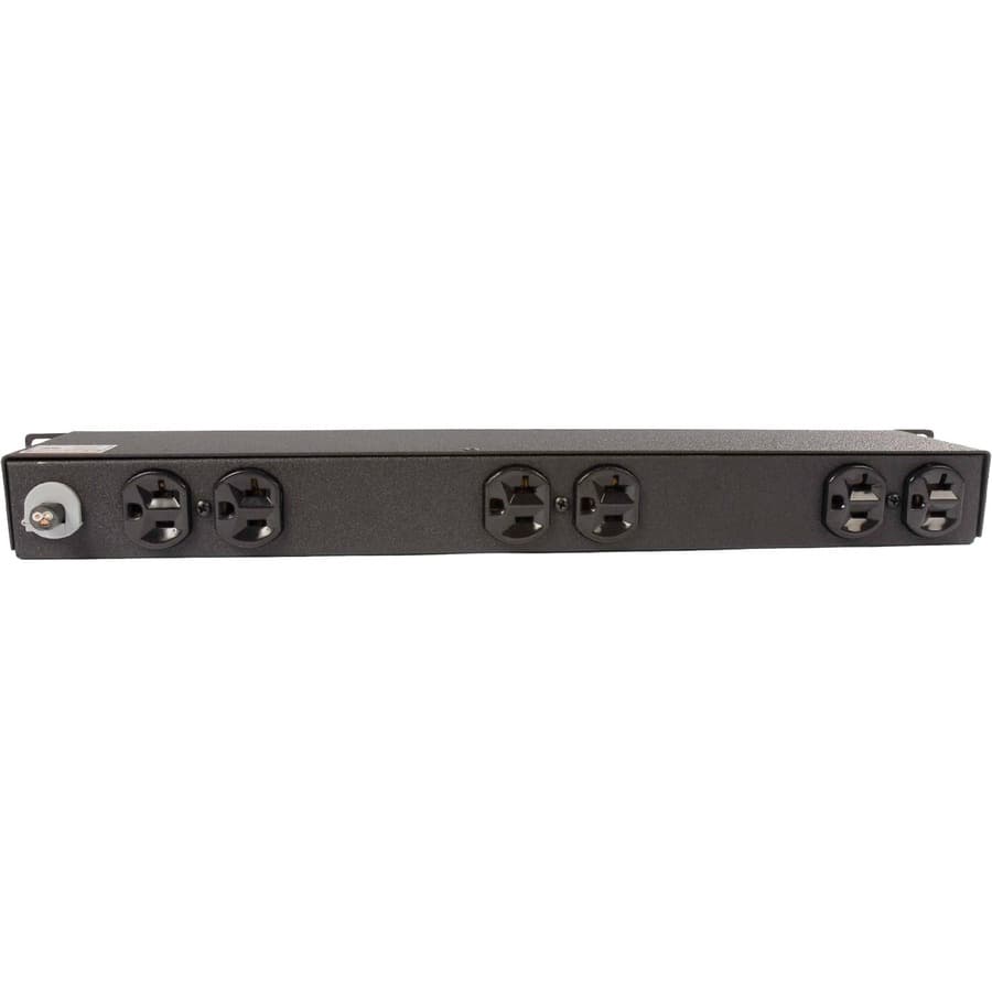 Vertiv 38035 1U rack mount surge PDU with 6 NEMA 5-20R outlets, 120 V, 20 A