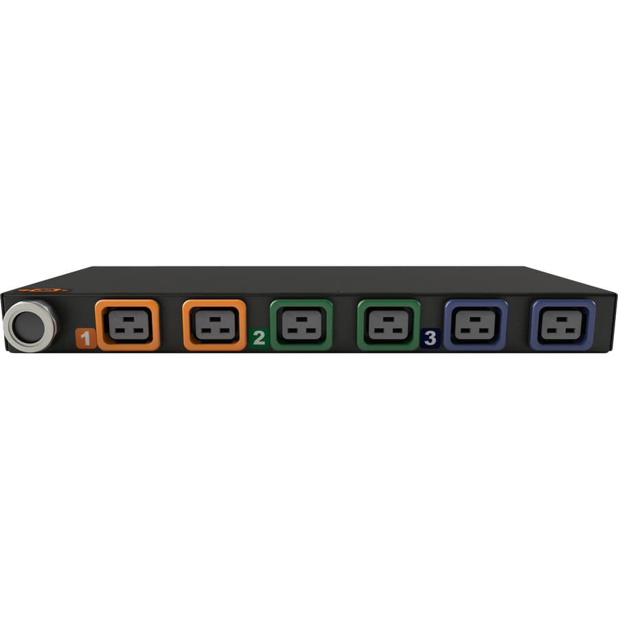 VERTIV - GEIST - MTS & BTO PDU BASIC 1U 30A 208V WYE (6)L -C19 view 2