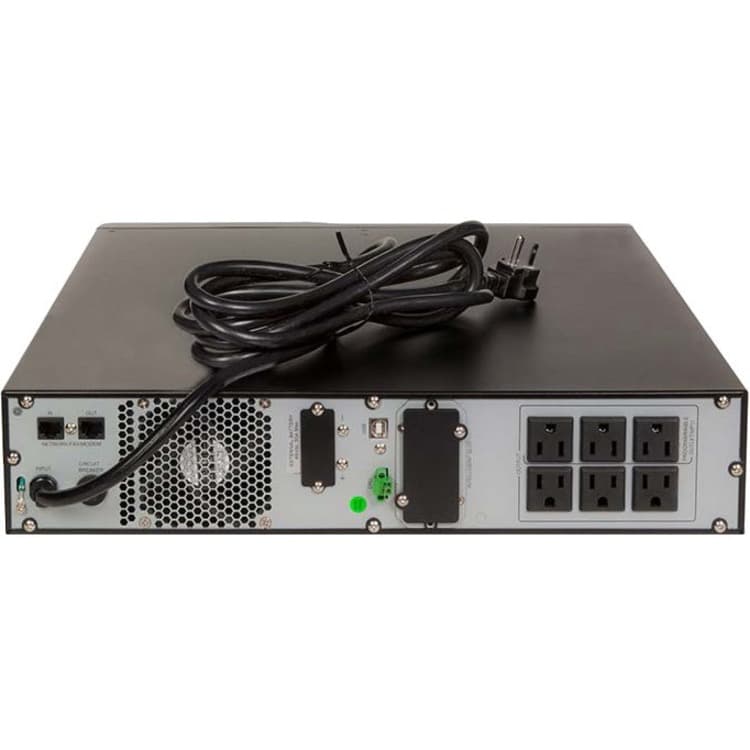 Liebert PSI5 1100 rack-mount UPS with NIC, 1,100 VA capacity, and SNMP support