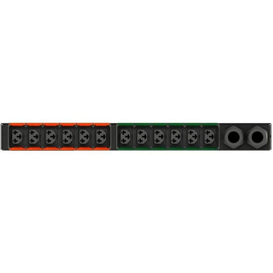 RPDU, RACK TRANSFER SWITCH MONITORED UNIT LEVEL, 30A, 208V, 4.9KW, HORIZONTAL, ( view 2