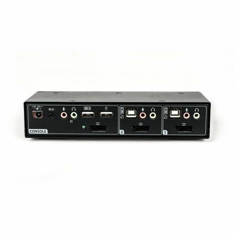 Vertiv Avocent SV220D-001 desktop KVM switch with DisplayPort support and compact form factor