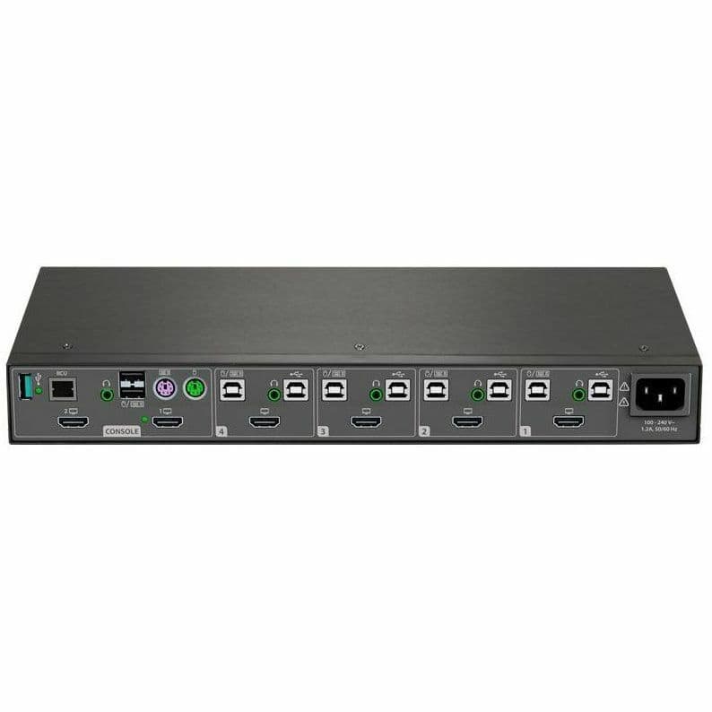 Vertiv SCM145H-001 4-port HDMI secure KVM switch with USB and TAA compliance