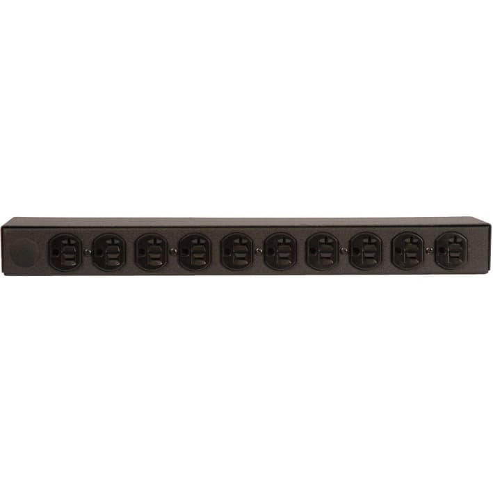 Vertiv 1U metered surge PDU with 10 NEMA 5-20R outlets, 20 A, 120 V rack mount