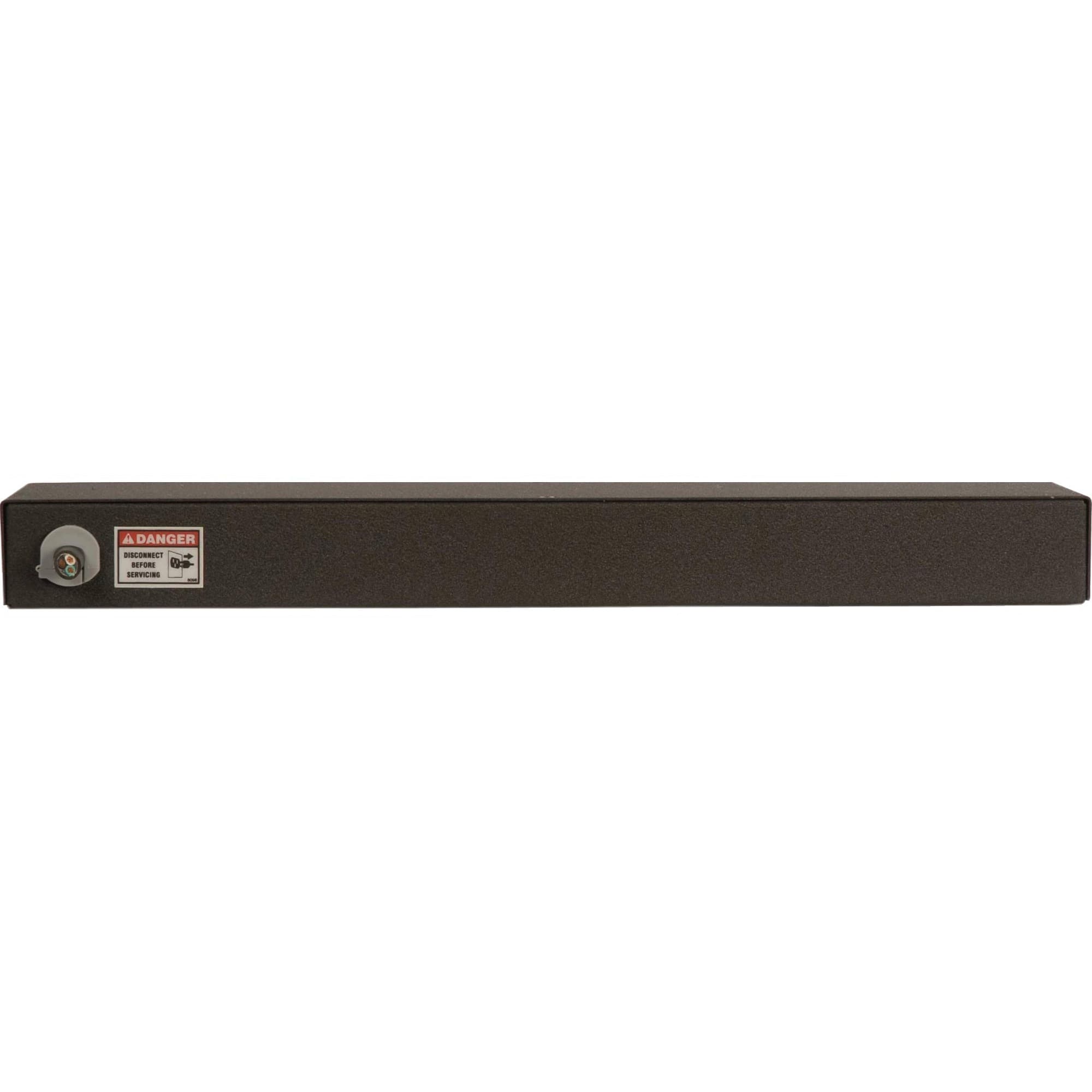 Vertiv 1U 20A 120V surge-protected rack PDU with six NEMA 5-20R outlets
