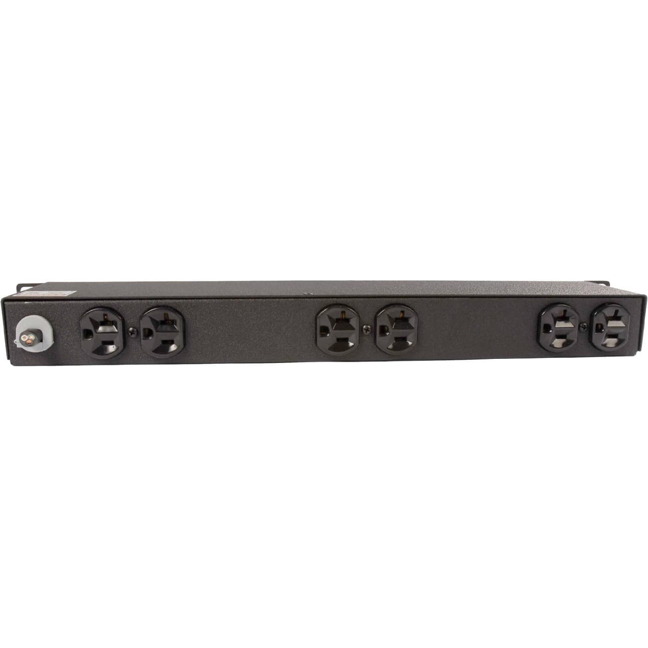 Vertiv 38037 1U 20A 120V basic surge PDU with six NEMA 5-20R outlets