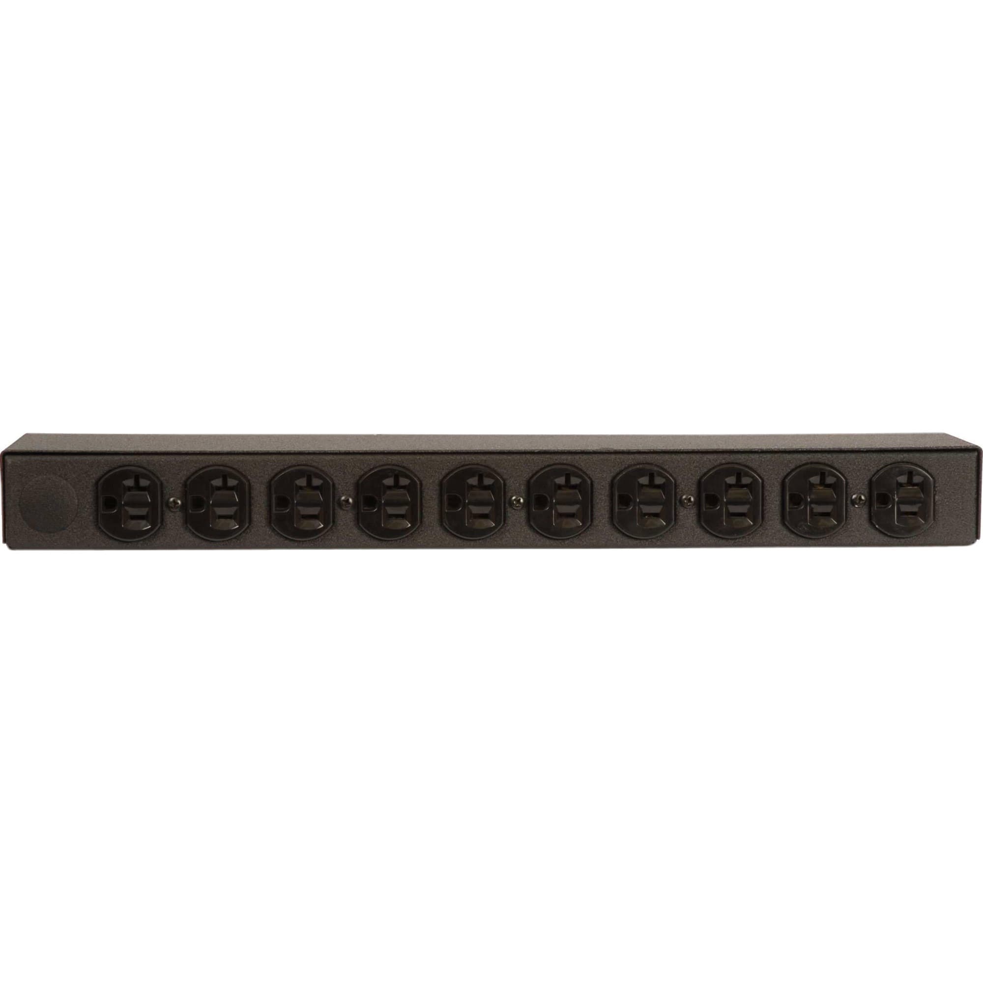 Vertiv 27887 1U basic surge PDU with 10 NEMA 5-20R outlets and 20 A, 120 V input