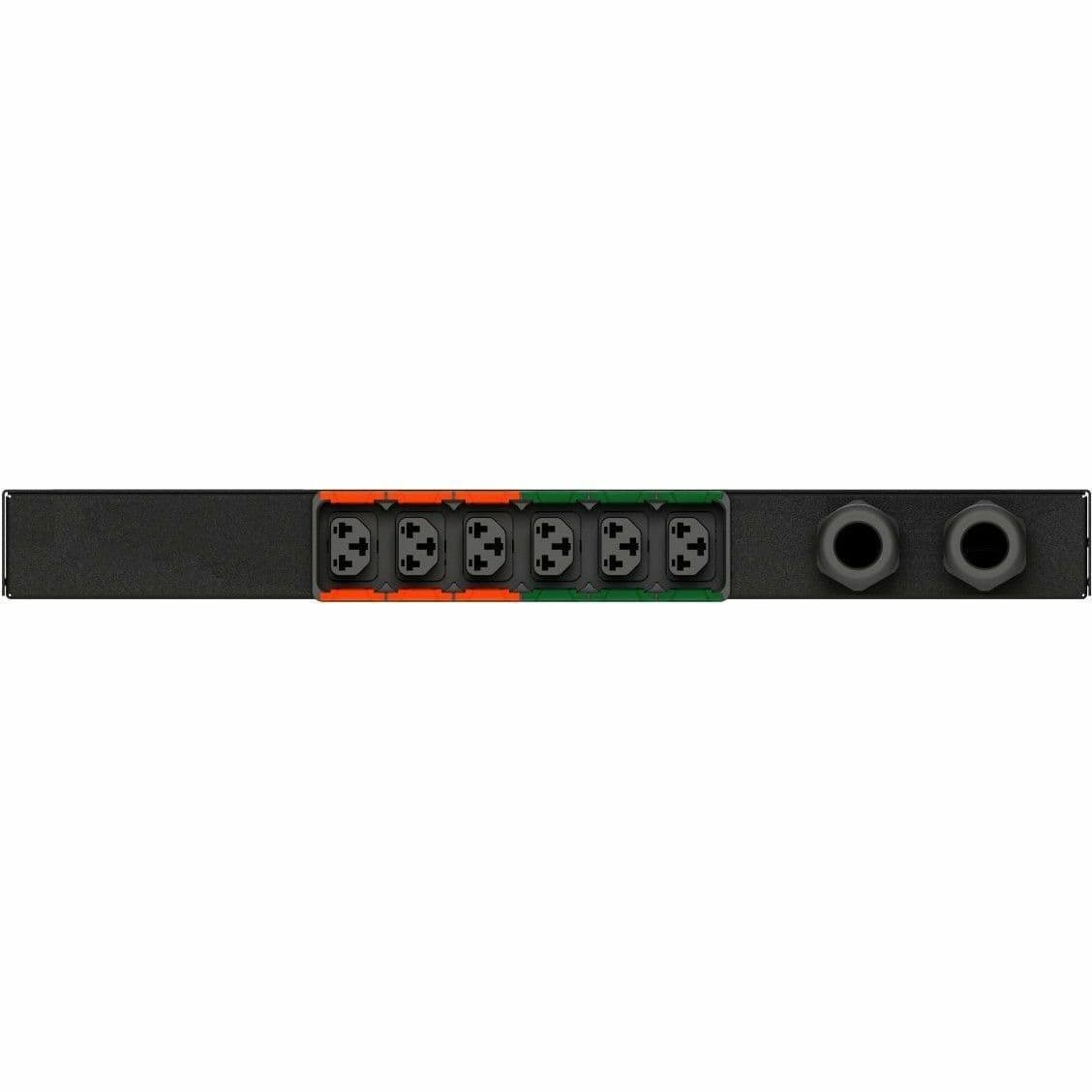 RPDU, RACK TRANSFER SWITCH SWITCHED UNIT LEVEL MONITORING, 30A, 208V, 4.9KW, HOR view 4