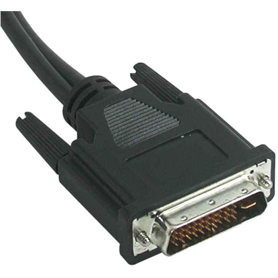 Black 3 ft power cord with NEMA 5-15P plug and IEC 60320 C13 connector