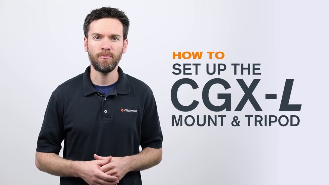 How to Set Up the CGX-L Tripod and Mount