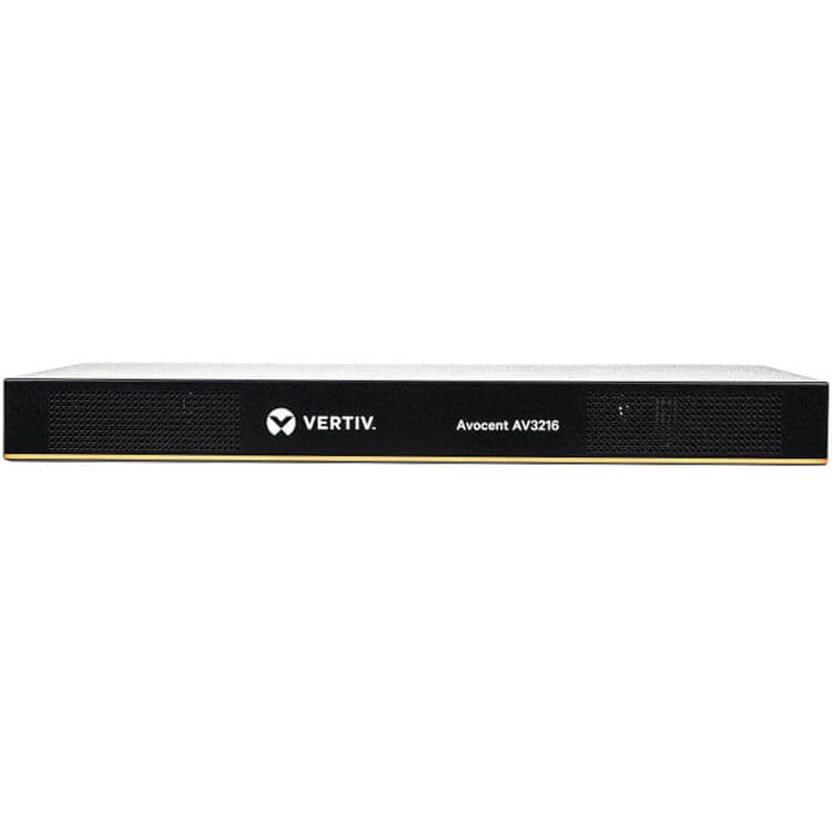 Vertiv 16-port AutoView KVM switch with VM and CAC support for secure remote server management