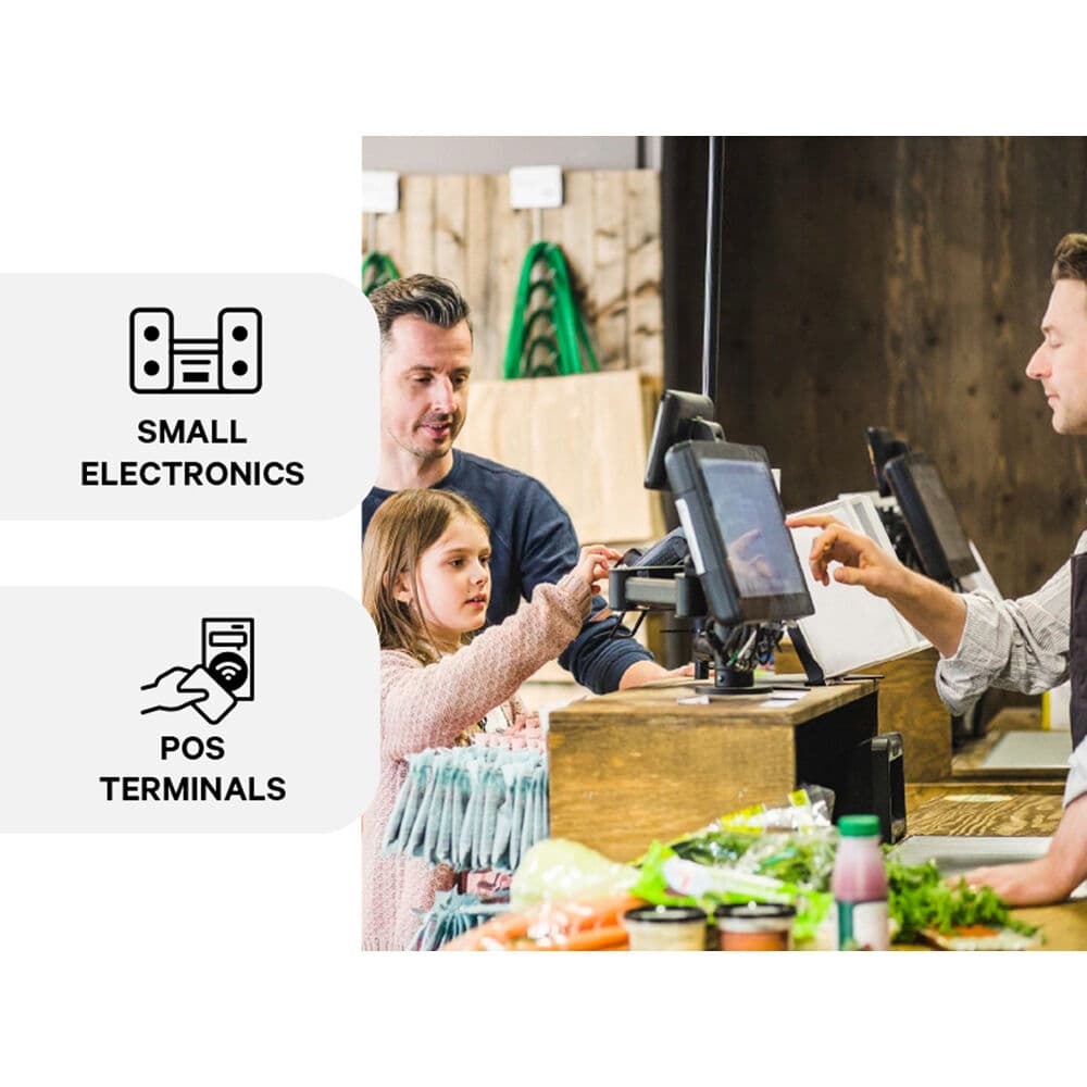 Vertiv PUL 400LVT desktop UPS with 400 VA, 240 W, and lithium-ion battery