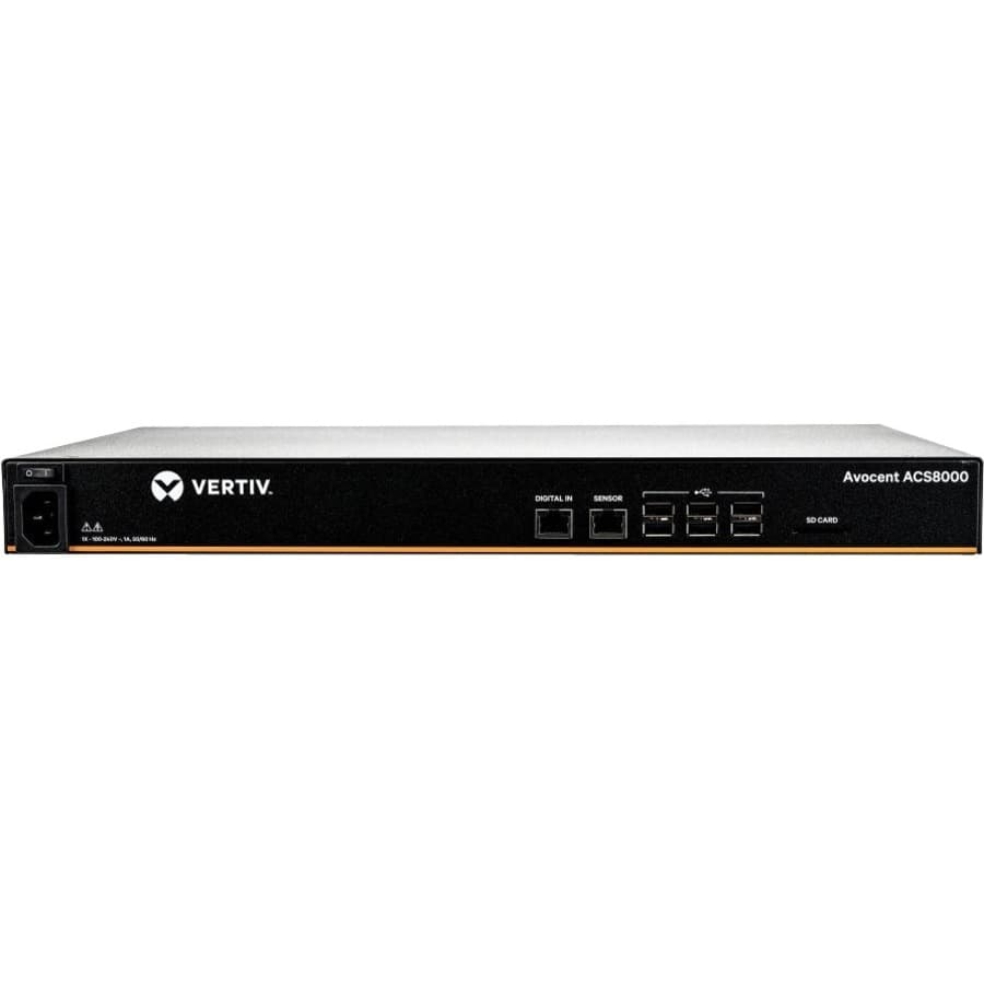 Vertiv ACS8008SAC-400 8-Port ACS Single AC Console Server | Remote Access