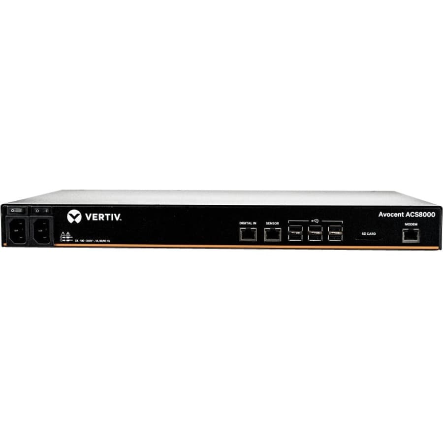 Vertiv ACS8048MDAC-400 48-Port ACS8000 Console System | Enterprise Remote Access