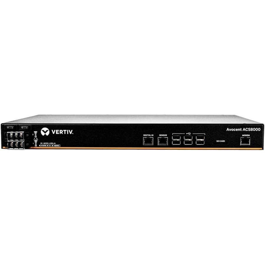 Vertiv ACS8048MDDC-400 48-Port Console Server | Rack Mount, Enterprise