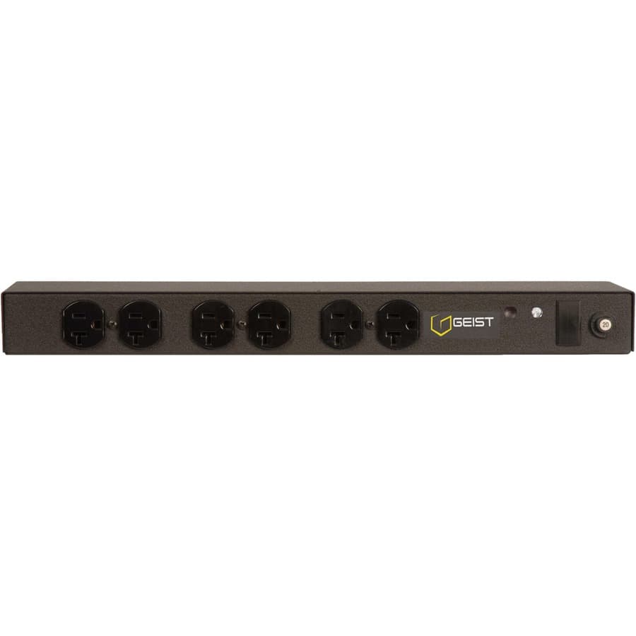 Vertiv Basic Standard 1U 20A 120V (6) 5-20R PDU | Rack Mount