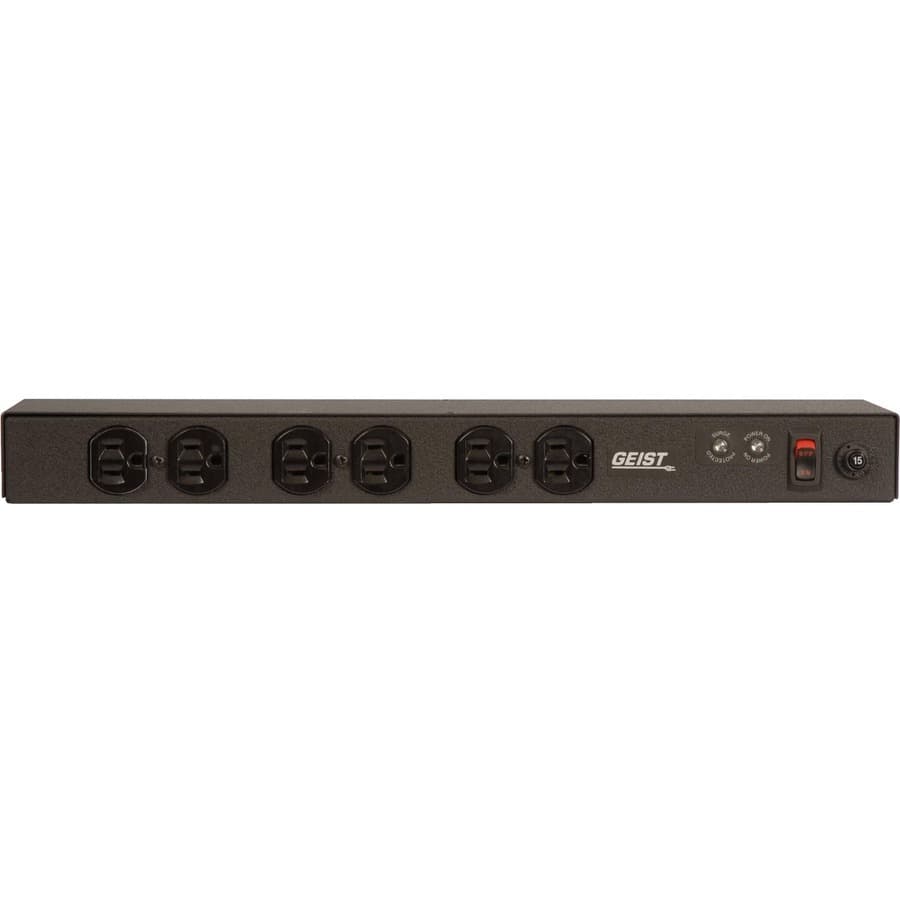 Vertiv 29423 1-Phase UPS PDU Basic Surge 1U 15 A 120 V | Rack Mount