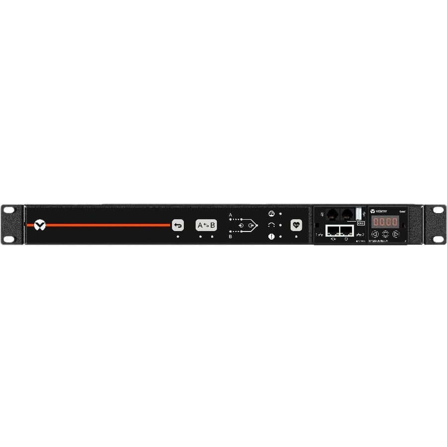 Vertiv - Geist - Mts & Bto Rpdu Rack Transfer Switch Basic Upgradeable 32a 230v 7.3kw Hor