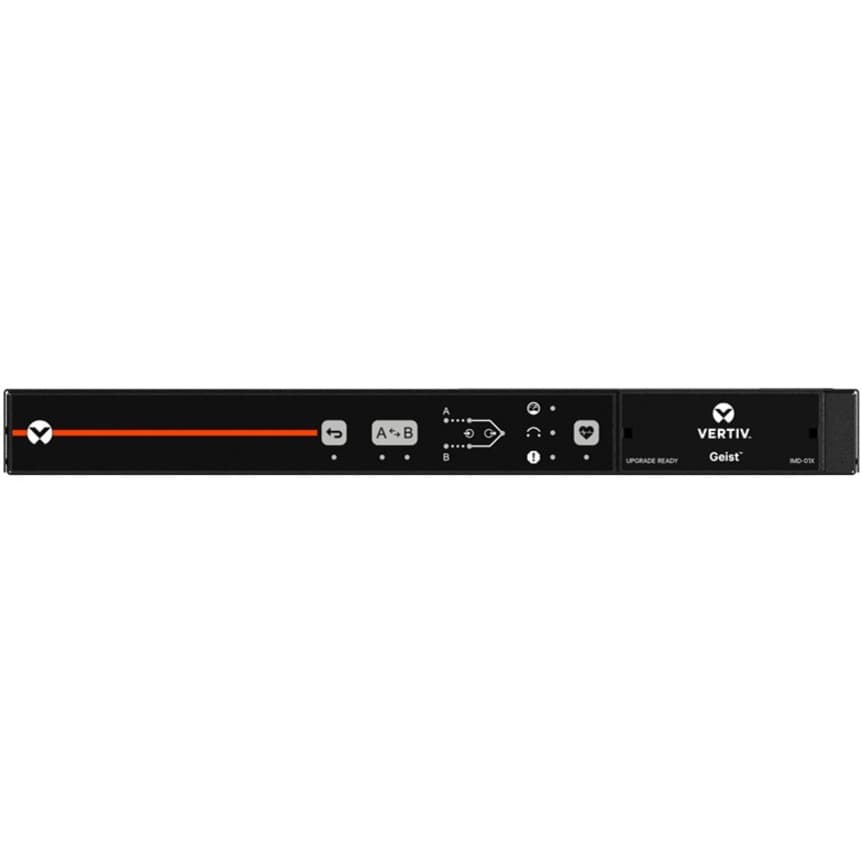 Vertiv VA1U1100 Rack Transfer Switch, 10A/15A 120V 208V | Rack Power