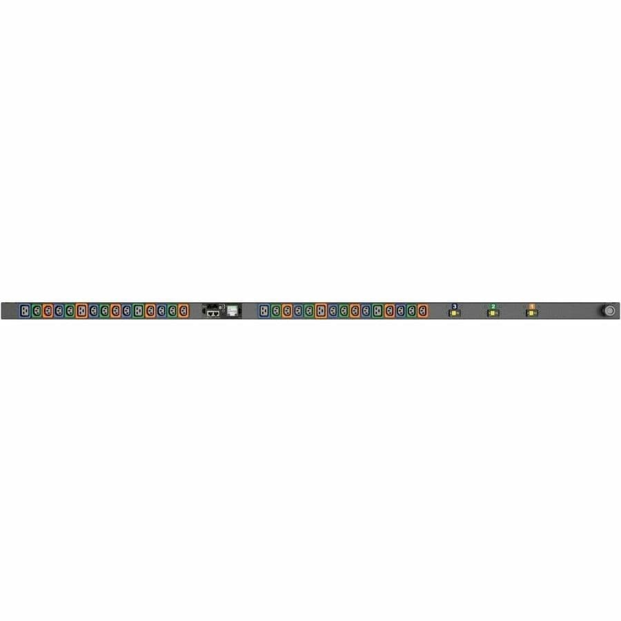 Rpdu, Monitored Unit Level Ec, 35a, 208v Delta, 10.0kw, Vertical, (24) Locking I