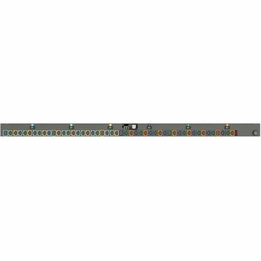 Rpdu, Monitored Outlet Level Ec, 30a, 240/415v Wye, 17.2kw, Vertical, (42) Locki