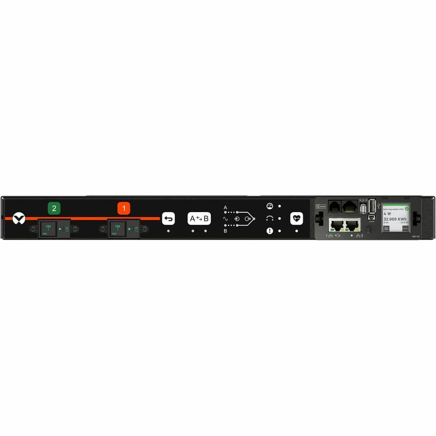 Vertiv - Geist - Mts & Bto Rpdu Rack Transfer Switch Monitored Unit Level 32a 230v