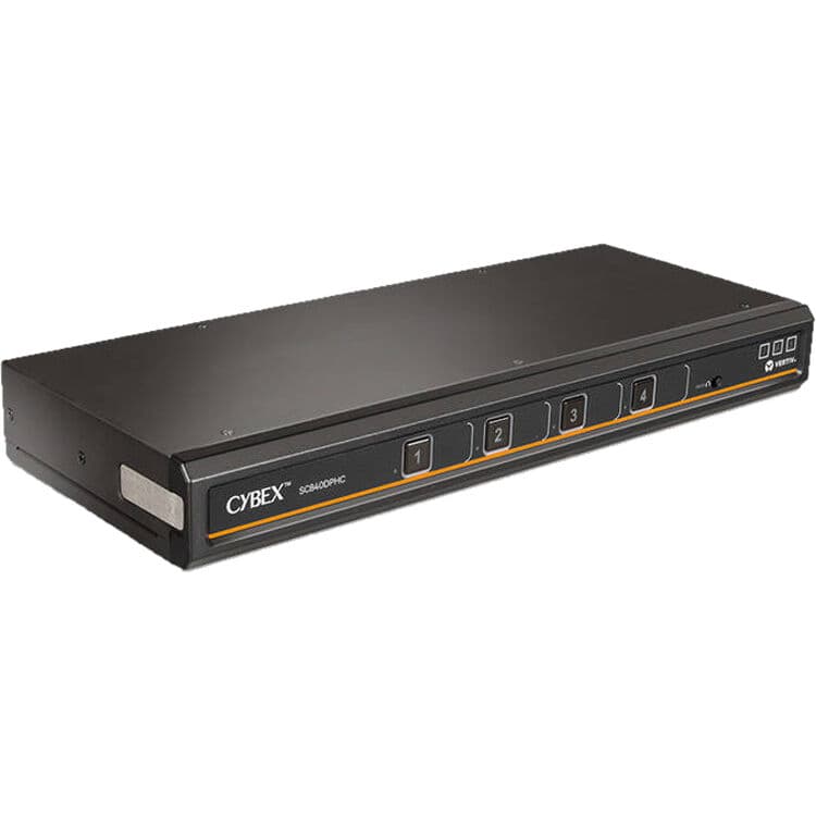 Vertiv SC840DPHC-400 Secure KVM 4-Port USB-C | Single Display, Enterprise