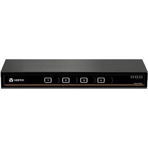 Vertiv SC845DPH-400 Secure KVM 4-Port Single Display CAC | TAA, Enterprise