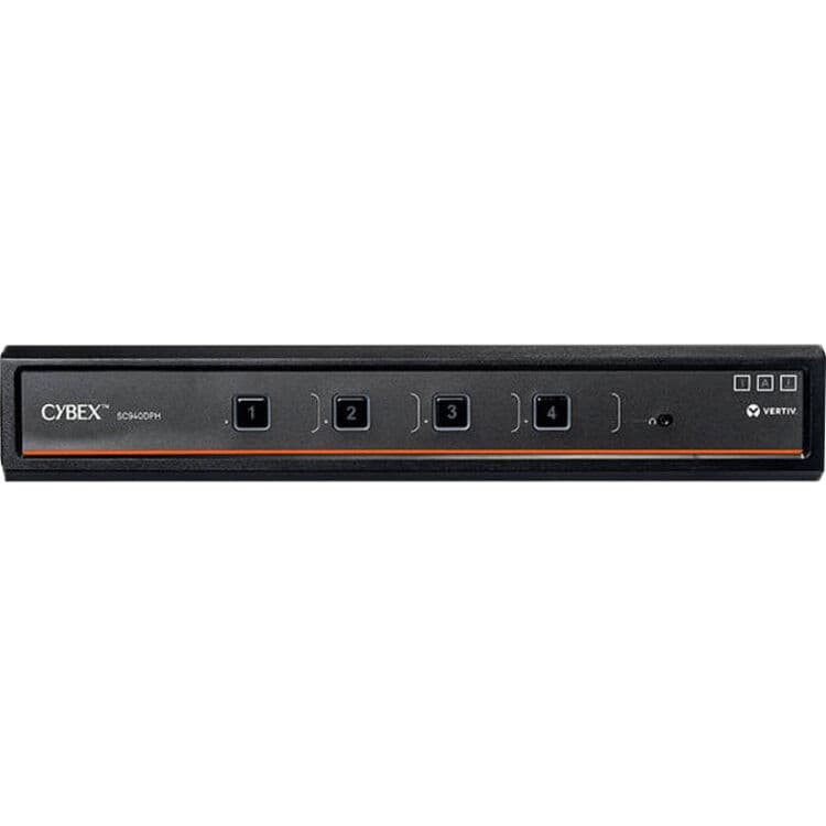 Vertiv SC940DPHC-400 Secure KVM 4-Port Dual Display USB-C | Enterprise