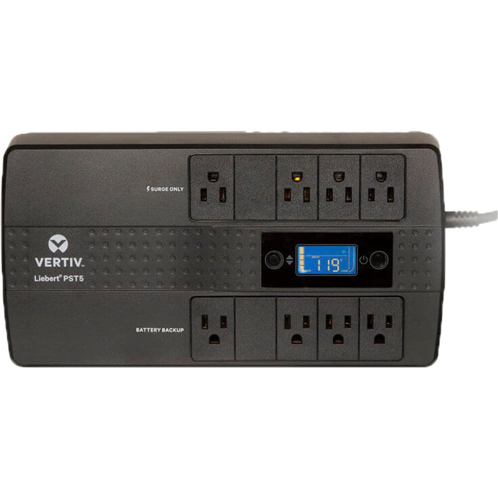 Vertiv PST5-660MT120 660 VA 400 W Battery Backup | LCD, 8 Outlets